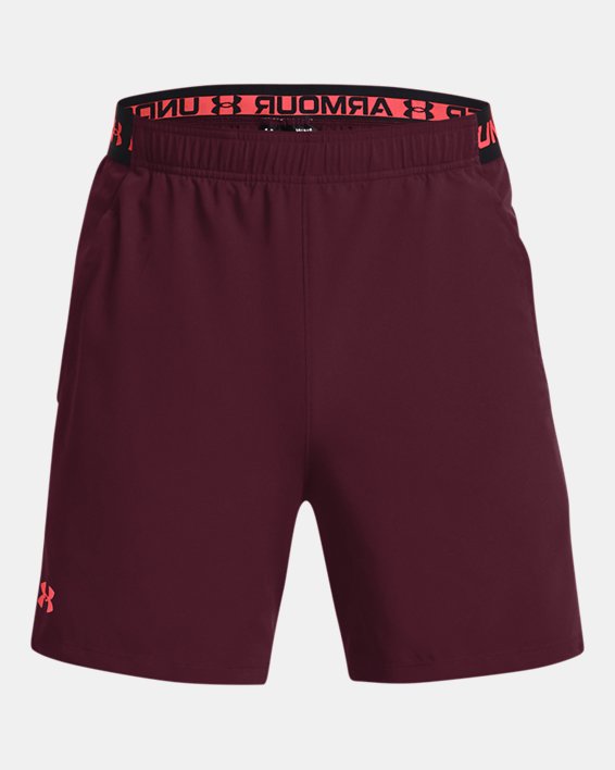 Men's UA Vanish Woven 6" Shorts in Maroon image number 8
